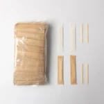 Factory Customized Natural Bamboo Biodegradable Disposable Bamboo Fruit Fork