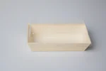 Bulk Supply Stackable Wooden Bakery Tray Disposable Biodegradable Food Grade Serving Tray for Commercial Wholesale - Image 4