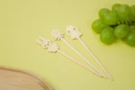 Factory Bulk Supply of Eco-friendly. Natural. Biodegradable Bamboo Disposable Fruit Picks - Image 5