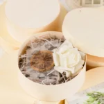Custom Wood Gift Packaging Food Disposable Unfinished Small Wooden Round Storage Box with Lids Decoration - Image 3