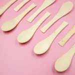 OEM Custom Printed Disposable Bamboo Chinese Soup Spoons Food Grade Single Use Soup Spoons for Brand Owners - Image 3