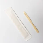 Paper Packaging Compostable Biodegradable Disposable 87mm Bamboo Fruit Fork - Image 4