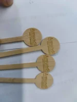 Biodegradable Eco-friendly Stirring Stick Tea Coffee Bamboo Stirring Stick - Image 4
