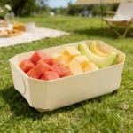 Poplar Veneer Wooden Tray Stackable for Bakery Cake Pastry Display