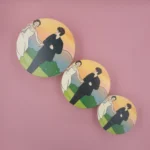 Food Safe Biodegradable Compostable Disposable Round Wooden Cake Box - Image 5