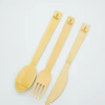 Factory Direct Sale Bulk Can Be Customised Size 140 170mm Eco-friendly Biodegradable Bamboo Knife. Bamboo Fork and Bamboo Spoon